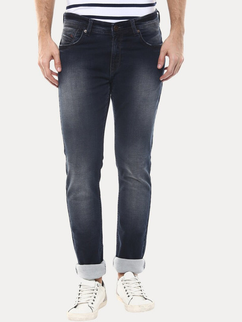 

SPYKAR Men Blue Slim Fit Light Fade Jeans