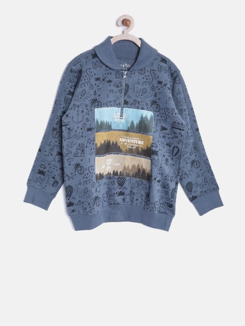 

Palm Tree Boys Purple Printed Sweatshirt