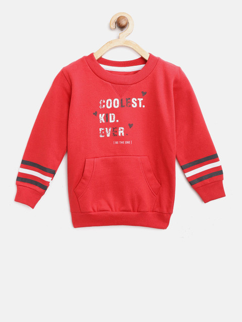 

Palm Tree Girls Red Printed Sweatshirt