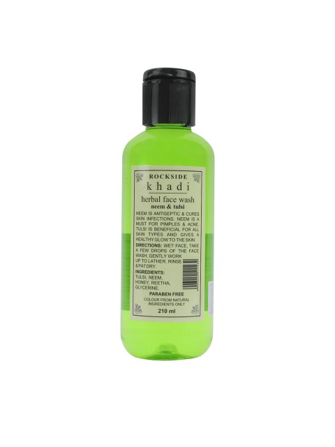 

ROCKSIDE KHADI Neem Herbal Face Wash, Green
