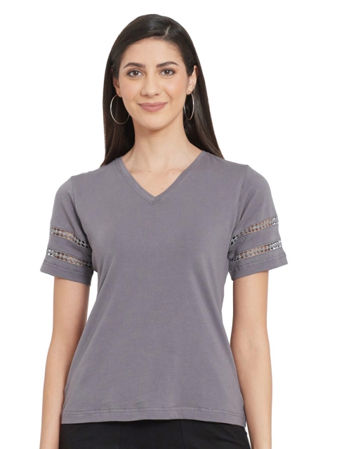 

UNMADE Woman Grey Top