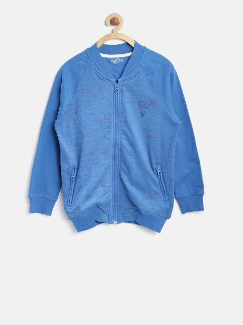 

Palm Tree Boys Blue Printed Sweatshirt