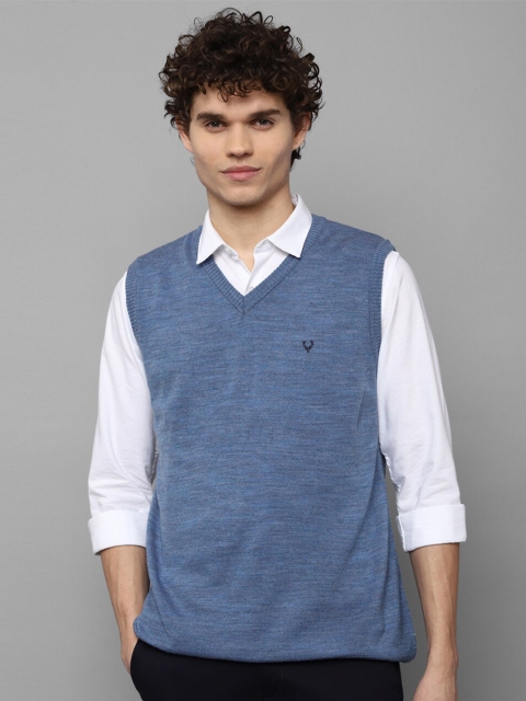 

Allen Solly Men Blue Pullover