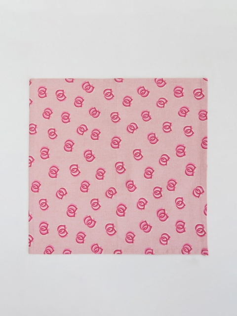 

Home Centre Pink Printed Table Napkin