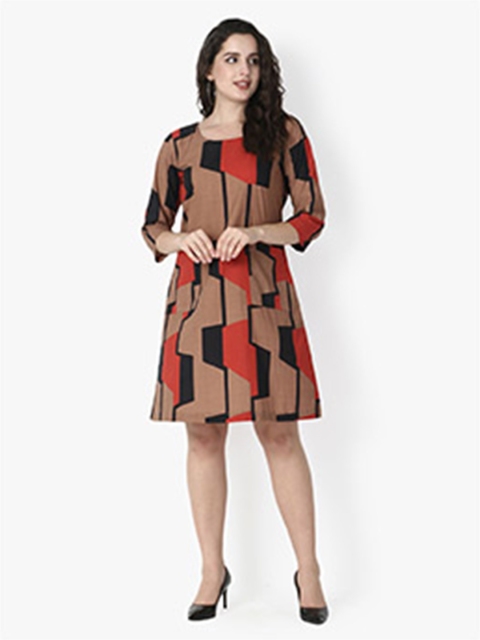 

Again fashions Multicoloured Dress, Multi