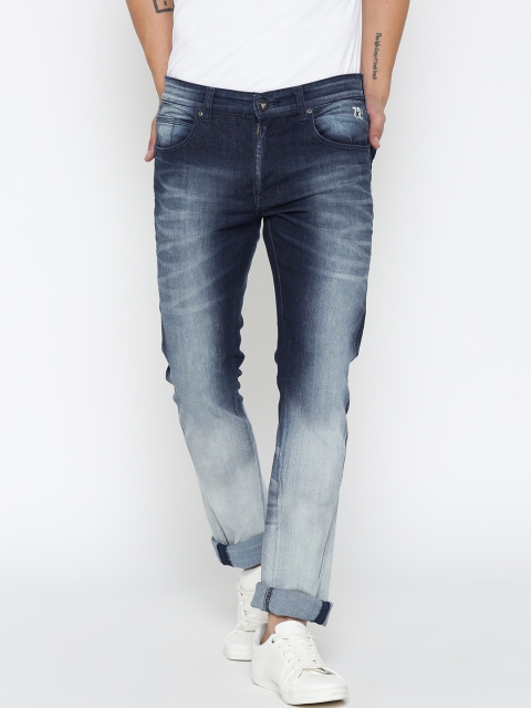 

Pepe Jeans Men Blue Mid-Rise Clean Look Jeans