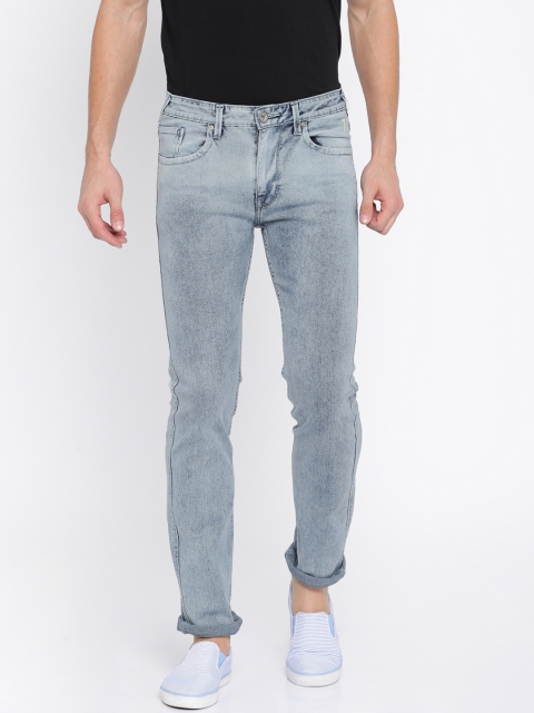 

Pepe Jeans Men Blue Low-Rise Clean Look Jeans