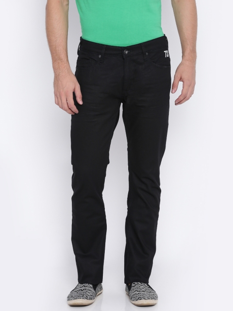 

Pepe Jeans Men Black Vapour Fit Low-Rise Clean Look Stretchable Jeans
