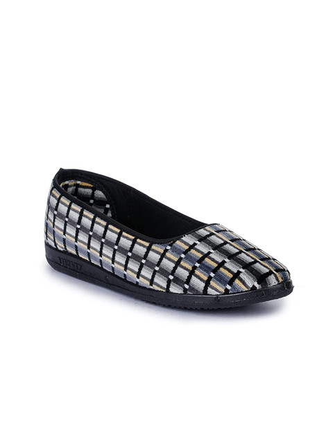 

Liberty Women Camel Brown & Black Printed Slip-On