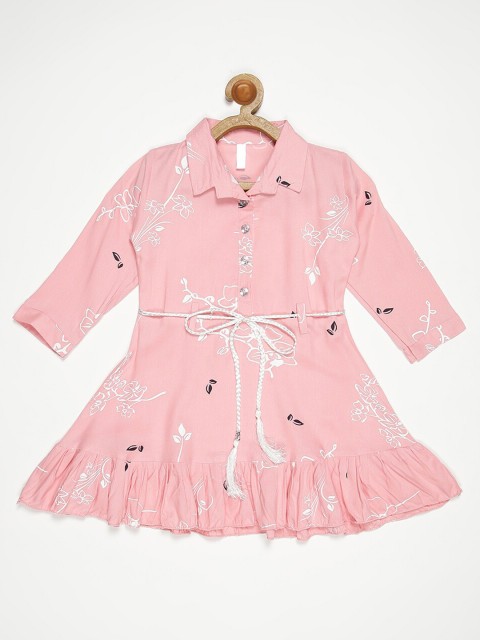 

V2 Value & Variety Girls Pink Floral Dress