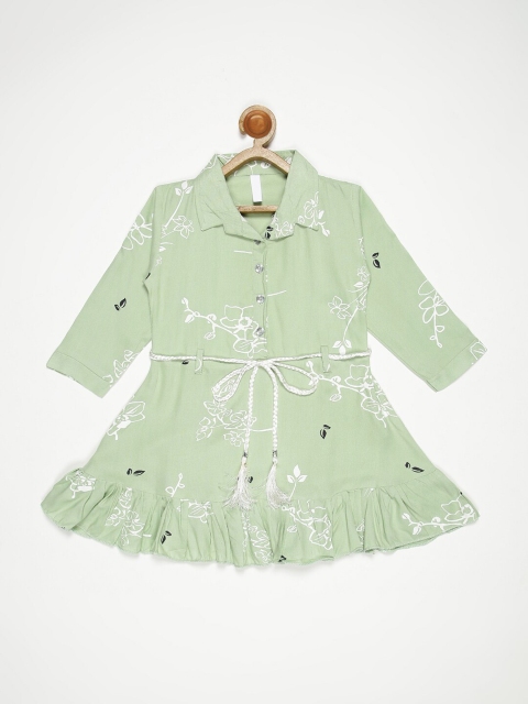 

V2 Value & Variety Green Floral Dress
