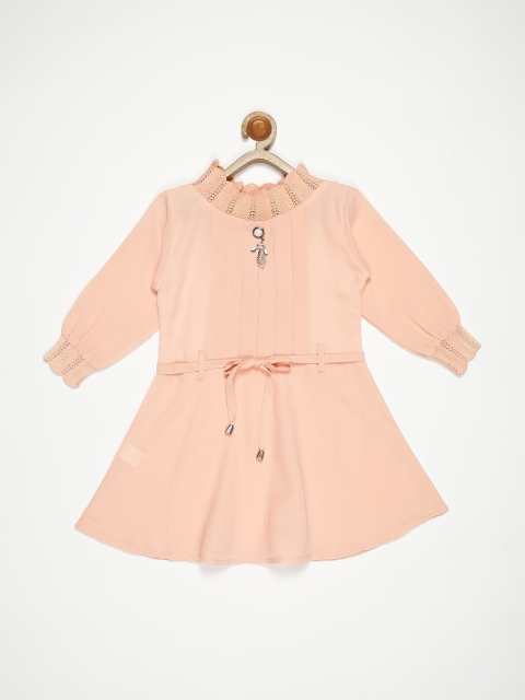 

V2 Value & Variety Girl Beige A-Line Dress