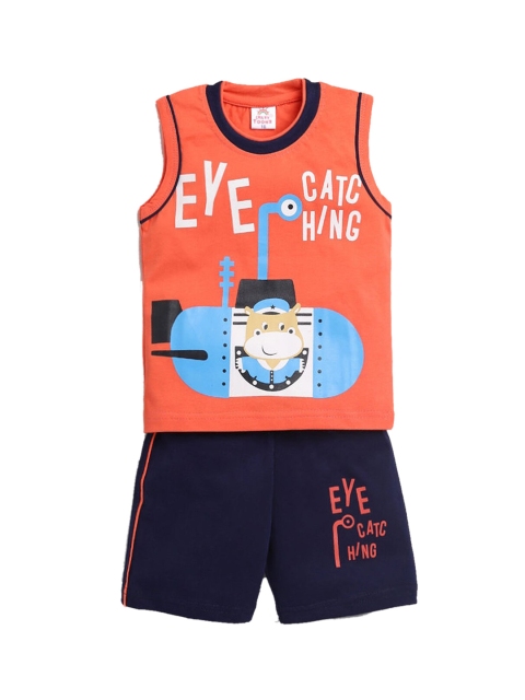 

Hopscotch Boys Peach Clothing Set
