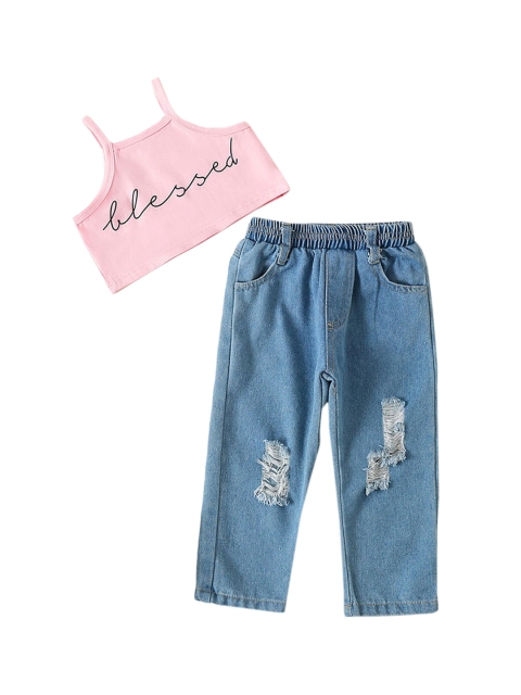 

Hopscotch Girls Pink Clothing Set