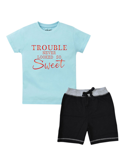 

Hopscotch Boys Multi Clothing Set, Blue