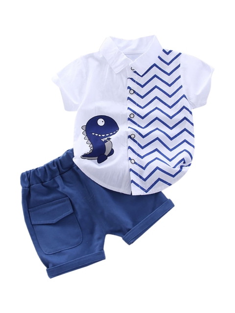 

Hopscotch Boys Multi Clothing Set, Blue