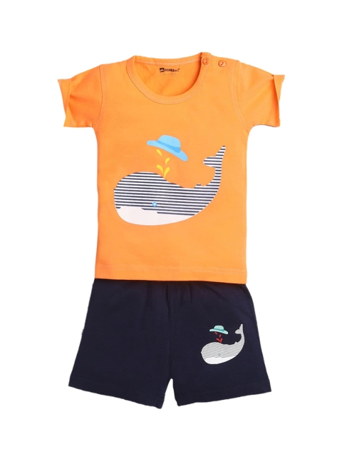 

Hopscotch Boys Orange Clothing Set