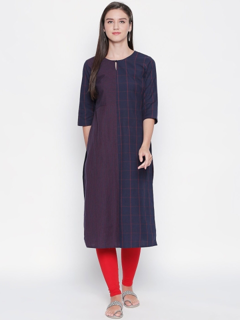 

RANGMANCH BY PANTALOONS Women Blue Kurta