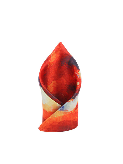 

Alvaro Castagnino Multicoloured Printed Pocket Square, Multi