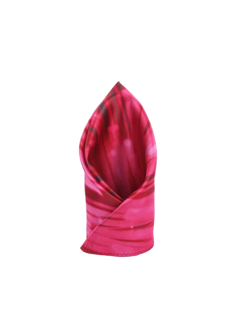 

Alvaro Castagnino Pink Printed Pocket Square