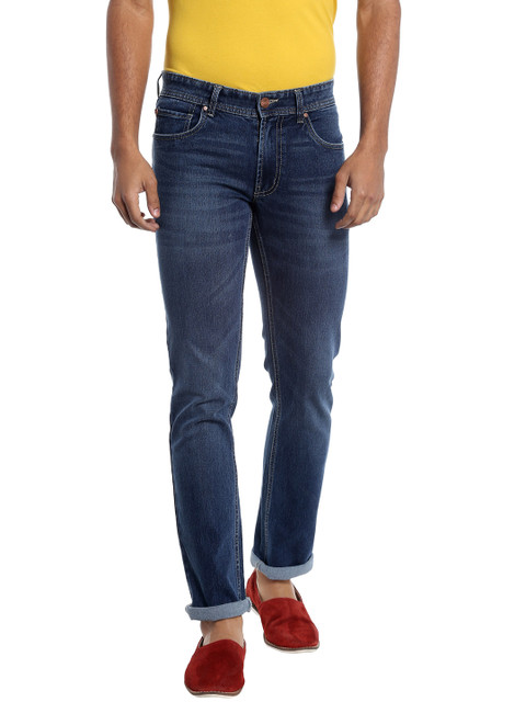 

Numero Uno Men Blue Morice Slim Fit Low-Rise Stretchable Jeans