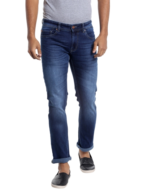 

Numero Uno Men Blue Morice Slim Fit Low-Rise Stretchable Jeans