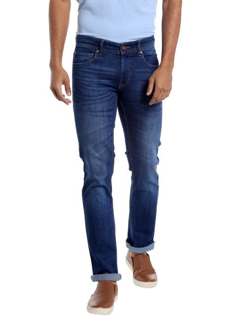 

Numero Uno Men Blue Morice Slim Fit Low-Rise Stretchable Jeans