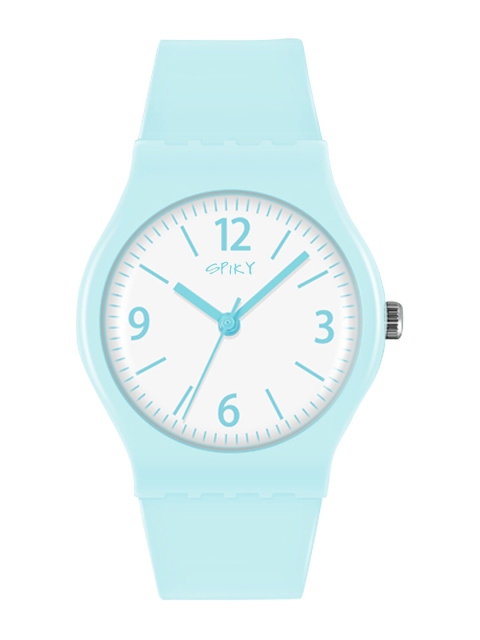 

Spiky Unisex Kids White Dial & Blue Straps Analogue Watch