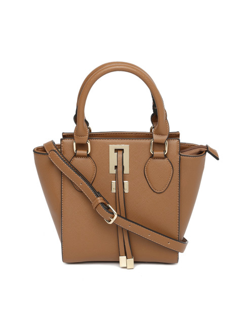 

Van Heusen Woman Brown Small Solid Handheld Bag