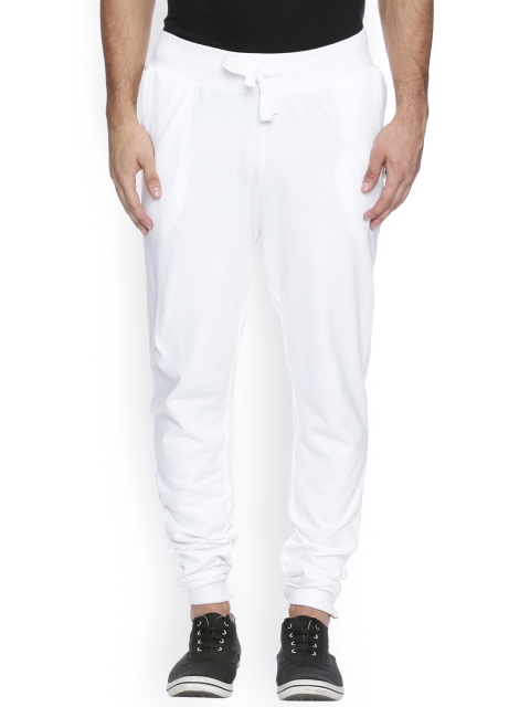 

Blue Saint Men White Slim Fit Joggers