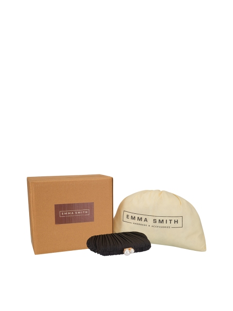 

EMMA SMITH Women Black Clutches