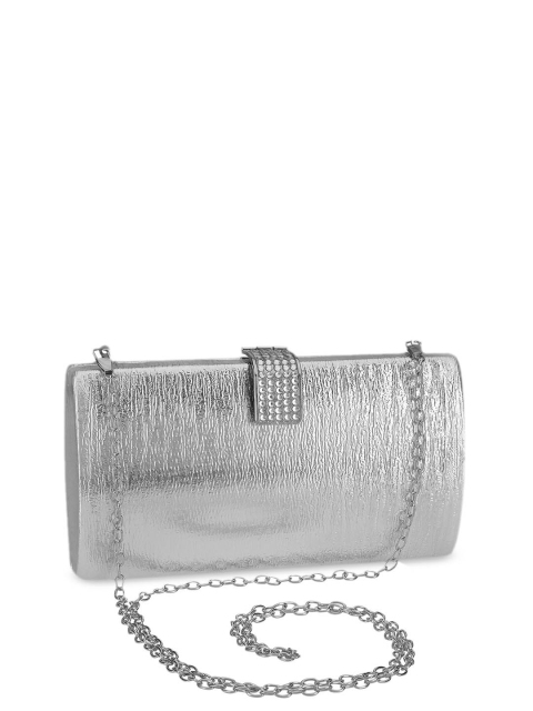 

EMMA SMITH Women Wedding Western Bridal Clutch, Silver