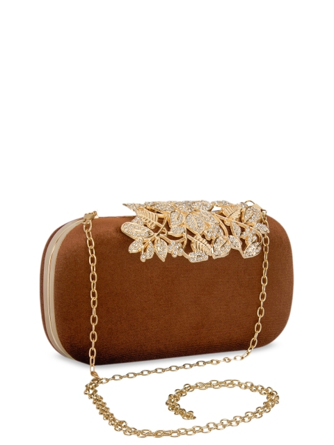 

EMMA SMITH Women Brown Clutch
