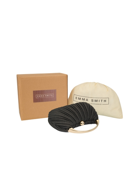 

EMMA SMITH Women Black Box Clutch