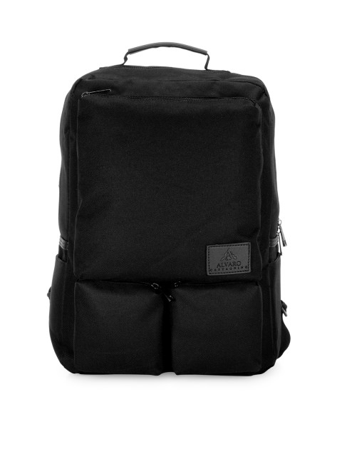 

Alvaro Castagnino Men Black Solid Backpack