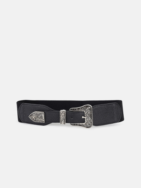 

Kazo Women Black PU Belt