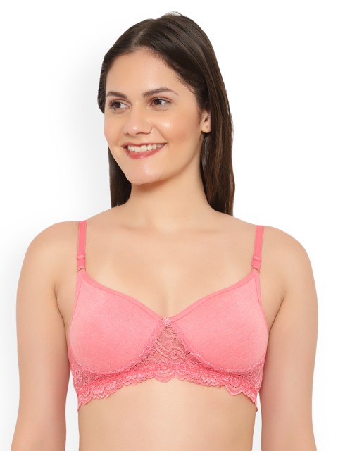 

KYODO Pink Lightly Padded Bra KYODO_BR_Lace_Pink-Pink