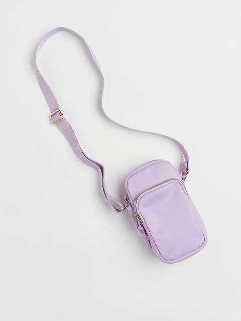

H&M Girls Purple Solid Smartphone Bag