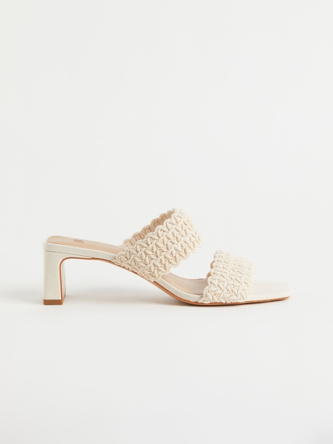

H&M Off White Mules