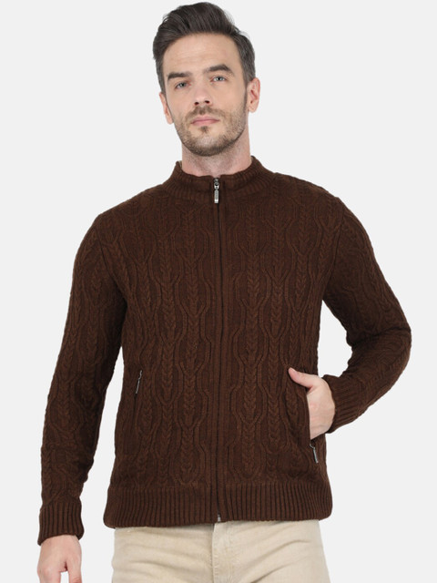 

Monte Carlo Men Brown Woolen Sweater