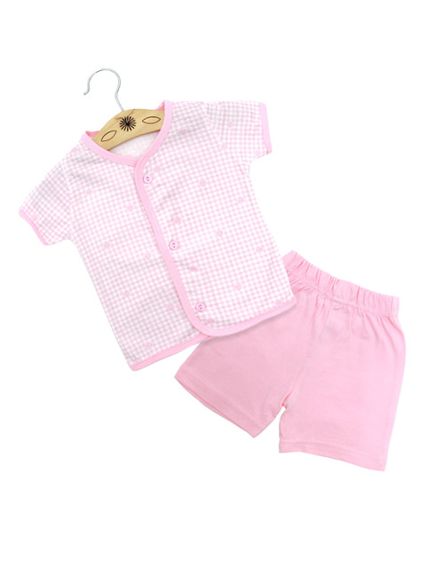 

Born Babies Unisex Kids Pink Clothing Set