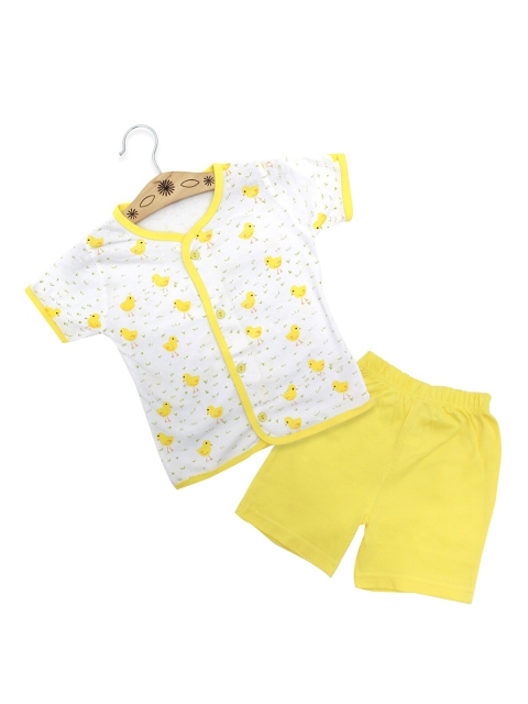 

Born Babies Unisex Kids Yellow Clothing Set