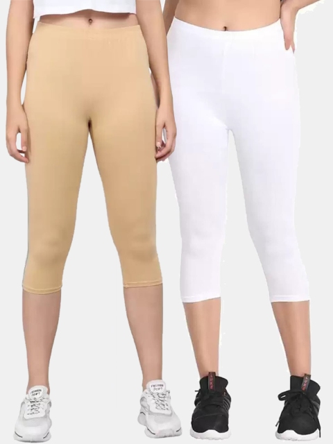 

FRENCH KLEIDER Girls White Capris