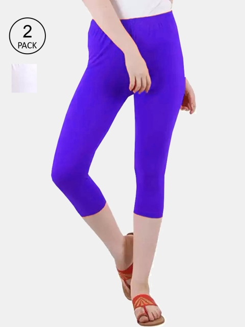 

FRENCH KLEIDER Girls Blue Capris