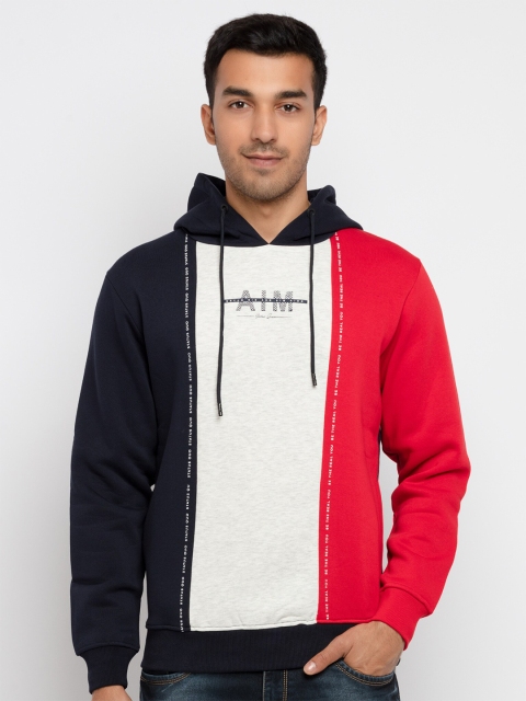 Status Quo Men Multicoloured Colourblocked Sweatshirt, Multi