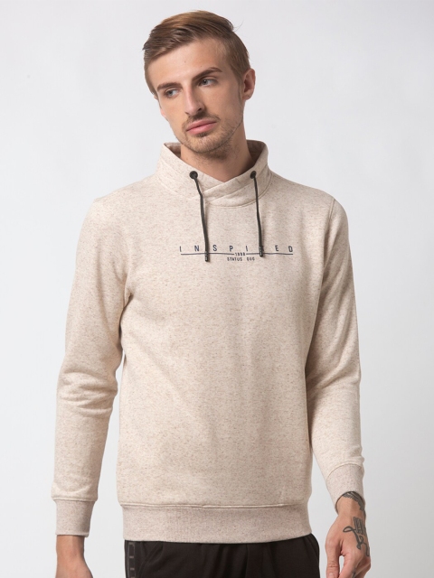 

Status Quo Men Beige Sweatshirt