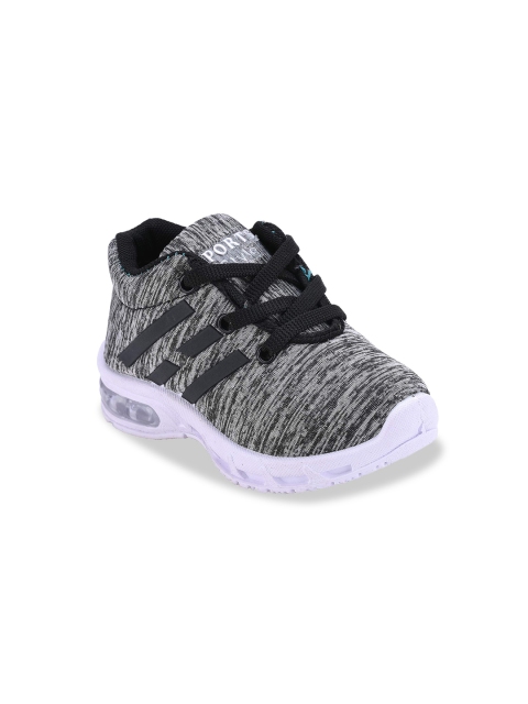 

Smartots Unisex Kids Black Walking Non-Marking Shoes