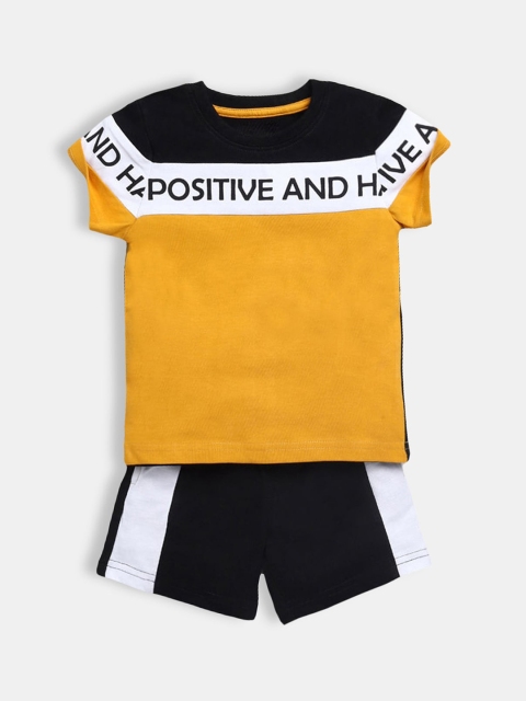 

Hopscotch Boys Black Clothing Set