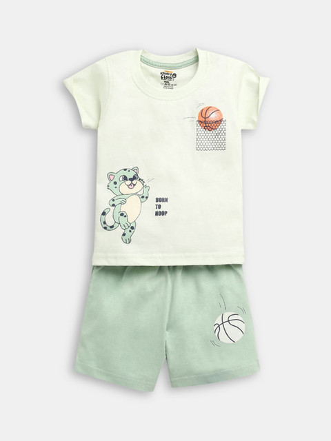 

Hopscotch Boys Multi Clothing Set, Cream