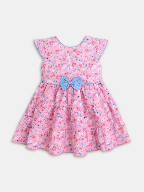 

Hopscotch Pink Floral Dress